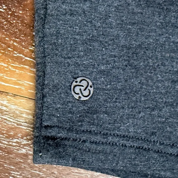 Zella Long Double-Zip Charcoal Gray Sweat Jacket in Women’s Size Small - Picture 8 of 11